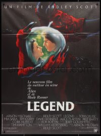 1p0317 LEGEND French 1p 1986 Tom Cruise, Mia Sara, Ridley Scott directed, John Alvin fantasy art!