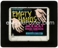 1p1711 EMPTY HANDS glass slide 1924 great image of Jack Holt's hands rejecting Norma Shearer!