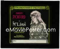 1p1736 M'LISS glass slide 1918 Mary Pickford inherits a fortune during the California Gold Rush!