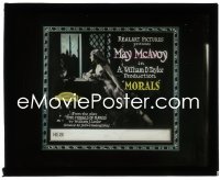 1p1742 MORALS glass slide 1921 pretty May McAvoy in a Turkish harem, William Desmond Taylor!