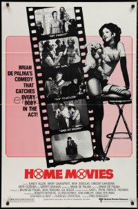 1p1531 HOME MOVIES 1sh 1980 Brian De Palma, super sexy Nancy Allen in lingerie!