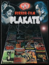 1p0932 HORROR-FILM PLAKATE German dealer catalog 1990s many cool movie poster images in full color!