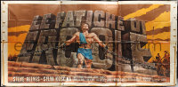 1p0182 HERCULES Italian 6p R1960s great Piovano of strongman Steve Reeves chained to title, rare!