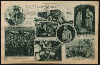 1p0948 LOST WORLD English magazine supplement 1925 Willis O'Brien, dinosaur FX images, ultra rare!