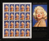 1p0924 MARILYN MONROE Legends of Hollywood stamp sheet 1995 contains 20 unused postage stamps!