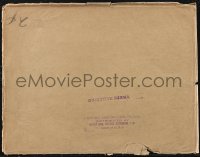 1p0910 OBJECTIVE BURMA lobby card bag 1945 with stamps from Warner Bros.-First National Pictures!