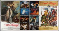 1p0679 LORD OF THE RINGS 1-stop poster 1978 Bakshi, classic J.R.R. Tolkien novel, different art!