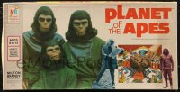 1p0109 PLANET OF THE APES board game 1974 cool game with many pieces, cast image on cover!