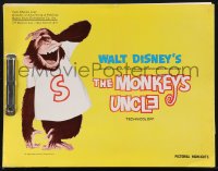 1p1132 MONKEY'S UNCLE presskit w/ 33 stills 1965 Walt Disney, Tommy Kirk, Annette Funnicello