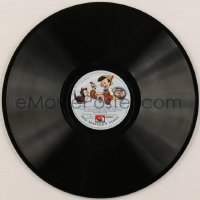 1p0658 PINOCCHIO 78 RPM English record 1940 Disney cartoon classic, His Master's Voice!