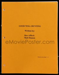 1p1042 GOOD WILL HUNTING copy script 2000s you can see exactly how the original script was written!