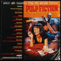 1p0179 PULP FICTION 12x12 English album flat 1994 Tarantino, Uma Thurman smoking generic smokes!