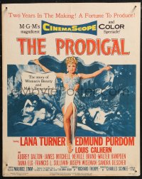 1p0493 PRODIGAL WC 1955 the story of Lana Turner's beauty & Edmond Purdom's temptation!