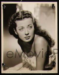 1p1898 GAIL RUSSELL 7 8x10 stills 1940s-1950s wonderful portrait images of the star!
