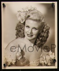 1p1876 GINGER ROGERS 11 8x10 stills 1930s-1950s cool portraits of the star from a variety of roles!