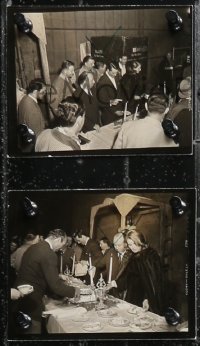 1p1926 NOTORIOUS 3 4x5 stills 1946 candid Cary Grant, Ingrid Bergman, Alfred Hitchcock at reception!