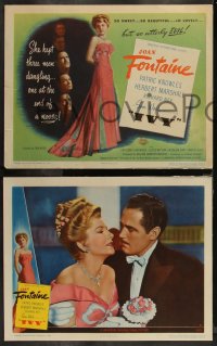 1p1314 IVY 8 LCs 1947 utterly EVIL bad girl Joan Fontaine, pity the men in her life!