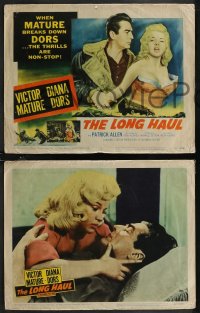 1p1317 LONG HAUL 8 LCs 1957 when Victor Mature breaks down sexy Diana Dors, the thrills are non-stop!