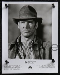 1p1128 INDIANA JONES & THE LAST CRUSADE presskit w/ 18 stills 1989 Harrison Ford, Sean Connery!