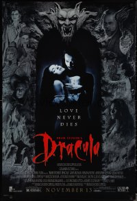 1r0977 BRAM STOKER'S DRACULA advance DS 1sh 1992 Francis Ford Coppola, Oldman & Ryder!