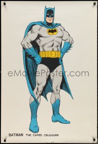 1r0176 BATMAN 27x40 commercial poster 1966 cool full-length artwork of The Caped Crusader!