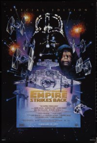 1r1044 EMPIRE STRIKES BACK style C advance 1sh R1997 cool art montage by Drew Struzan!