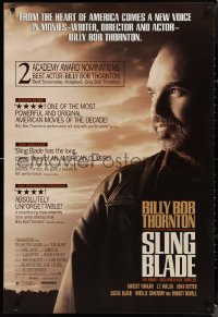 1r1373 SLING BLADE 1sh 1996 star & director Billy Bob Thornton, many reviews!