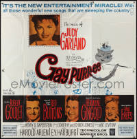 1t0169 GAY PURR-EE 6sh 1962 Judy Garland, Robert Goulet, Red Buttons, cartoon cats!