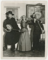 1t2188 DOUGLAS FAIRBANKS SR/CHARLIE CHAPLIN/MARY PICKFORD 8x10.25 still 1936 candid making noise!