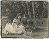 1t2202 FIGHTING COWARD 8x10.25 still 1924 Cullen Landis giving flower to pretty Mary Astor!