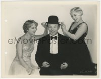 1t2217 FOX MOVIETONE FOLLIES OF 1930 8x10.25 still 1930 El Brendel between Noel Francis & White!