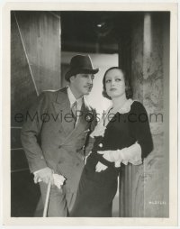 1t2228 GRAND HOTEL 8x10.25 still 1932 great portrait of sexy Joan Crawford & John Barrymore!