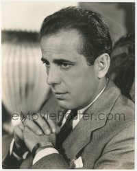 1t2242 HUMPHREY BOGART 7.5x9.25 still 1938 Warner Bros portrait w/ hands clasped by Schuyler Crail!