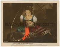 1t2244 HUNCHBACK OF NOTRE DAME color-glos 8x10.25 still 1939 Maureen O'Hara & Alan Marshall!