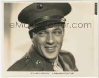 1t2247 IF I HAD A MILLION 8x10 key book still 1932 head & shoulders c/u of Gary Cooper in uniform!