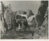 1t2250 JASON & THE ARGONAUTS 8x9.5 still 1963 Harryhausen special FX scene of Gungeon as Triton!