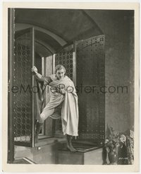 1t2253 JOHN BARRYMORE 8.25x10 still 1926 making a grand entrance through the window as Don Juan!