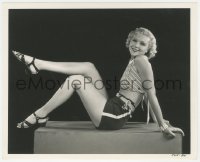 1t2254 JOYCE COMPTON 8.25x10 still 1934 sexy posed portrait in short shorts & showing bare midriff!