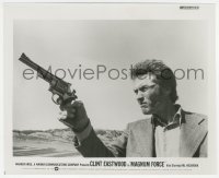 1t2273 MAGNUM FORCE 8x10 still 1973 bandaged Clint Eastwood as Dirty Harry pointing his big gun!