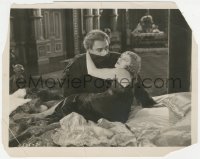 1t2277 MAN WHO LAUGHS 8x10.25 still 1928 c/u of veiled Conrad Veidt & Olga Baclanova embracing!