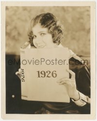 1t2282 MARY BRIAN 8x10 still 1926 close up of the pretty leading lady holding book titled 1926!