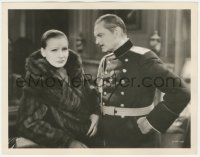 1t2284 MATA HARI 8x10.25 still 1931 c/u of Greta Garbo as the legendary spy w/ Lionel Barrymore!