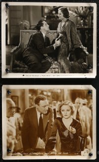 1t2457 MY SIN 2 8x10 stills 1931 great images of sexy Tallulah Bankhead & Fredric March!