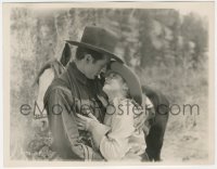 1t2296 NEVADA 8x10 key book still 1927 romantic close up of Gary Cooper embracing Thelma Todd!