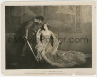 1t2297 NIGHT OF LOVE 8x10.25 still 1927 pretty Duchess Vilma Banky pleads with gypsy Ronald Colman!