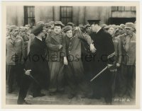 1t2304 PARDON US 8x10 still 1931 convicts Stan Laurel & Oliver Hardy grabbed by guards in the yard!