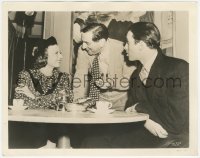 1t2325 SHOP AROUND THE CORNER candid 8x10.25 still 1940 James Stewart & Sullavan w/director Lubitsch!