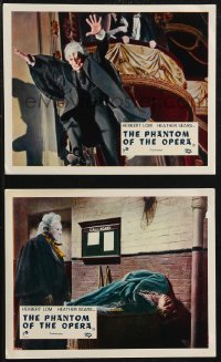 1t2076 PHANTOM OF THE OPERA 2 color English FOH LCs 1962 Hammer horror, Herbert Lom, different!