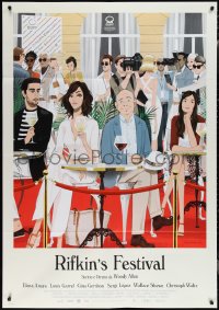 1t1584 RIFKIN'S FESTIVAL Italian 1p 2021 Woody Allen, Labanda art of Wallace Shawn & cast!