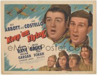 1t1058 KEEP 'EM FLYING TC 1941 Bud Abbott & Lou Costello in the United States Air Force, Martha Raye